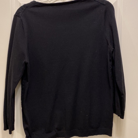 Ann Taylor black Sweater size large - Picture 2 of 6